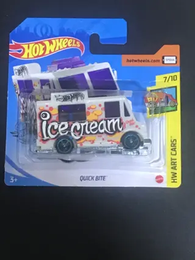 2020 Hot Wheels #115 - QUICK BITE - ART CARS 7/10