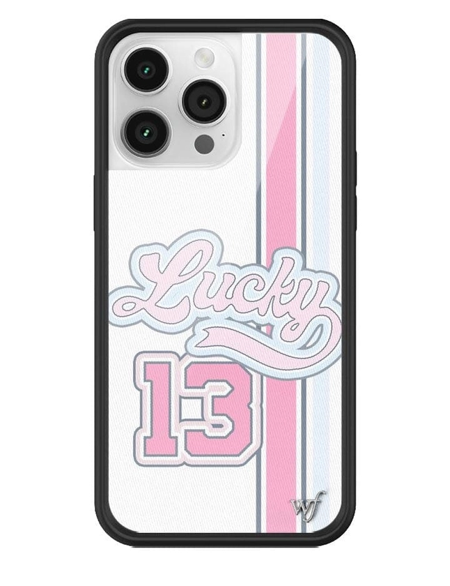 Wildflower Lucky Girl iPhone Case