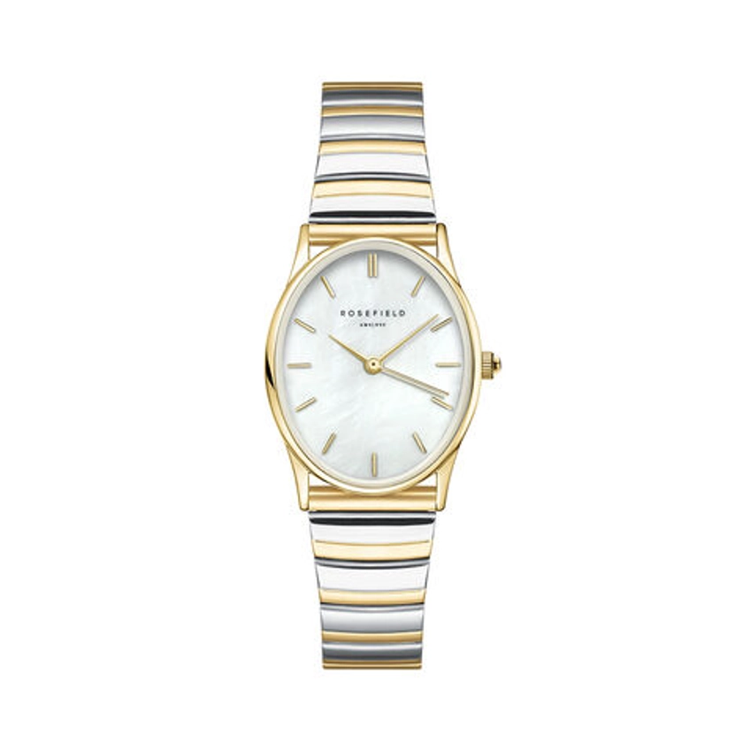 Montre Rosefield Oval Blanc