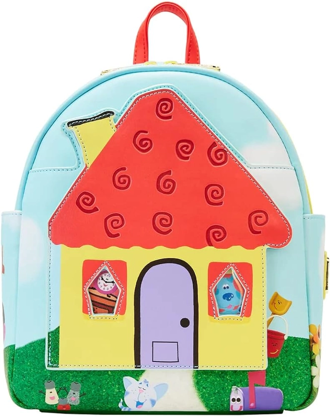 Loungefly Nickelodeon Blues Clues Open House Mini Backpack