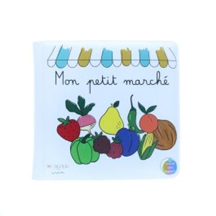 Livre de bain magique "Mon petit marché"