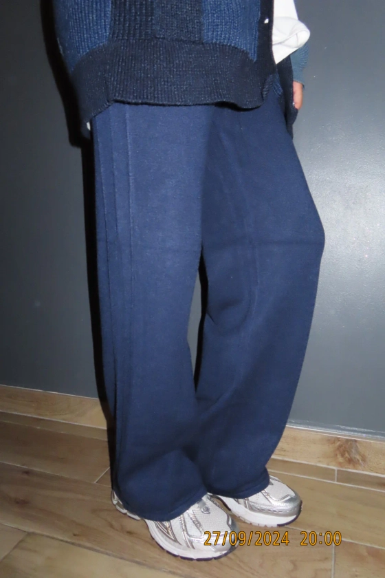 Pantalon bleu marine