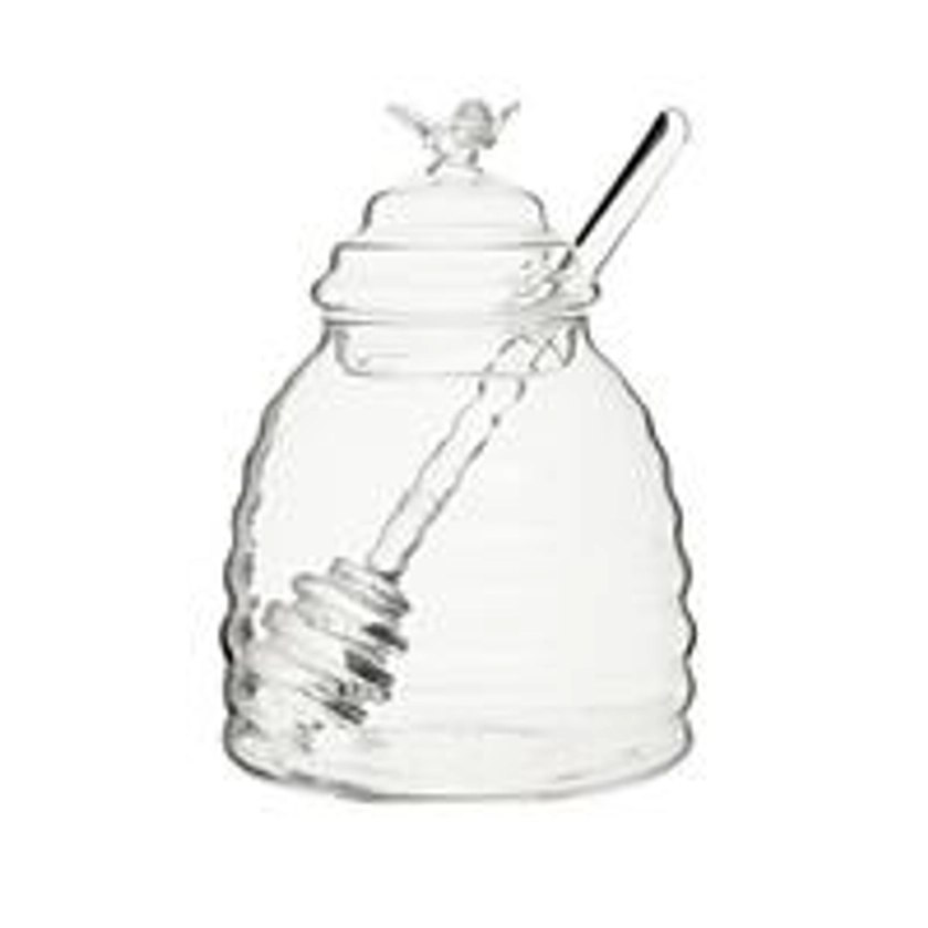 Farrow Honey Jar With Dipper