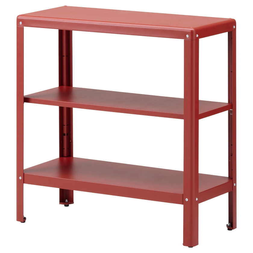 KOLBJÖRN shelving unit in/outdoor, brown-red, 80x81 cm - IKEA Spain