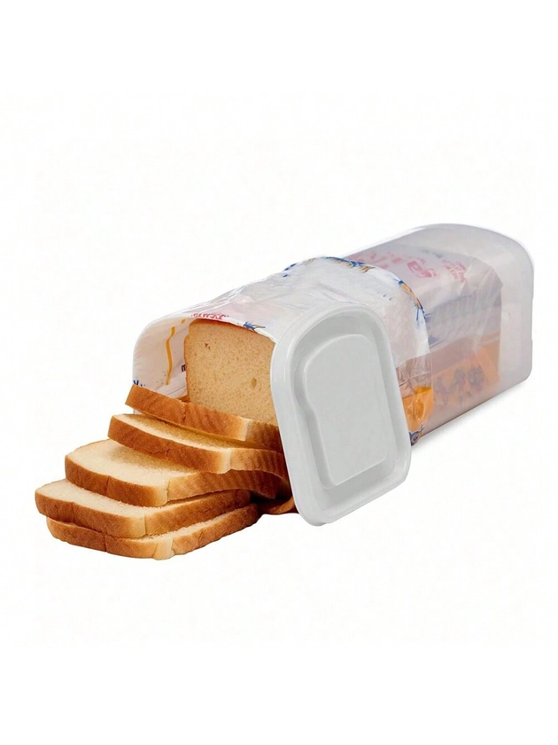 1pc/2pcs Bread Box Bread And Toast Storage Container Bread Dispenser