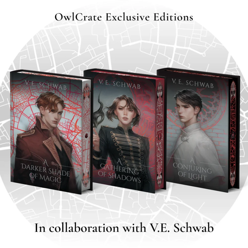 OwlCrate's Limited Editions of the A Darker Shade of Magic