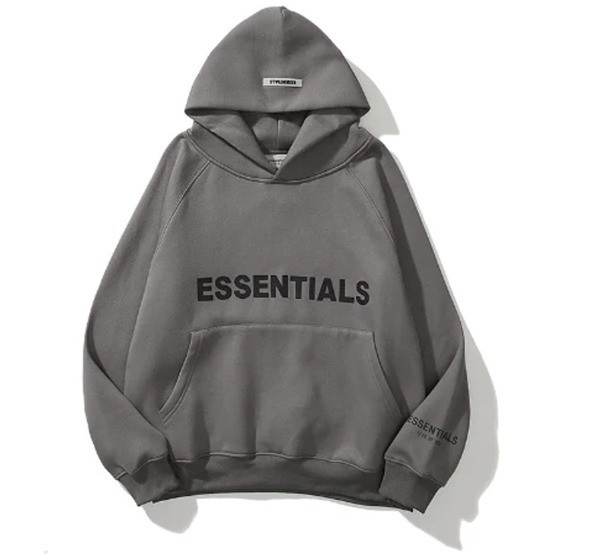 Casual Essential HoodieGray / M