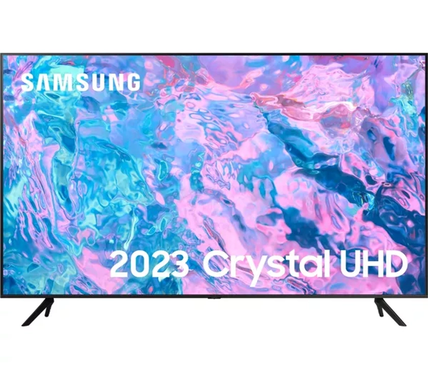 Buy SAMSUNG CU7100 43 inch 4K Ultra HD HDR LED Smart TV (2023) - UE43CU7100 | Currys