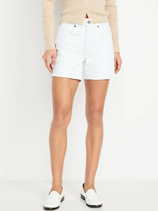 High-Waisted OG Jean Shorts -- 5-inch inseam