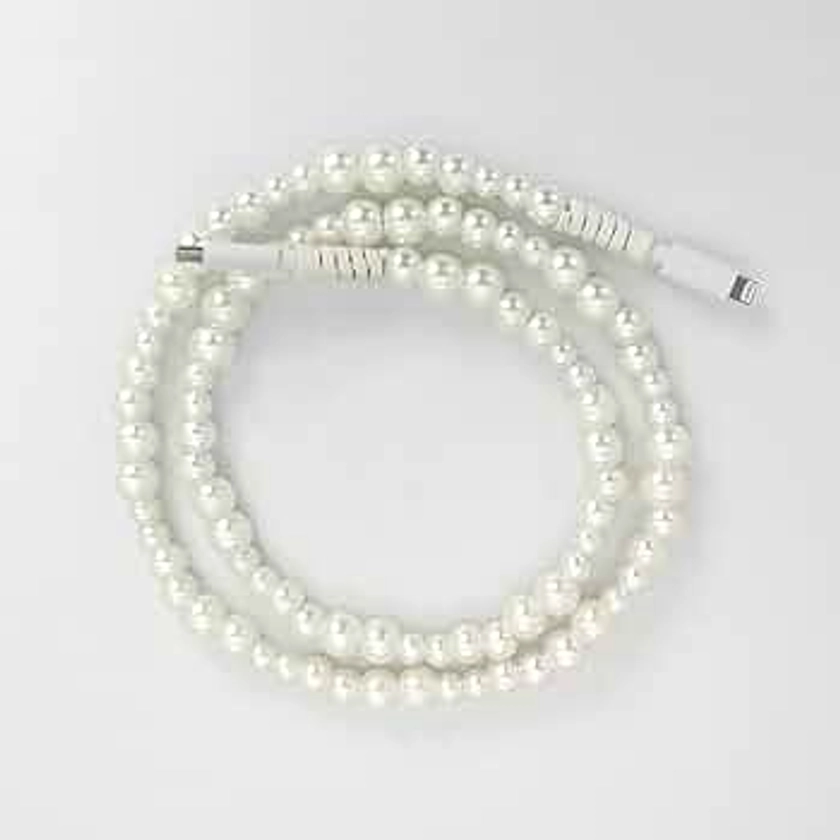 Pearl Phone Charger, Pearl Phone Charger Cord, Pearl Phone Charger for Ipone, Pearl Charger Cord for Ipone (1Pcs, for ipone)