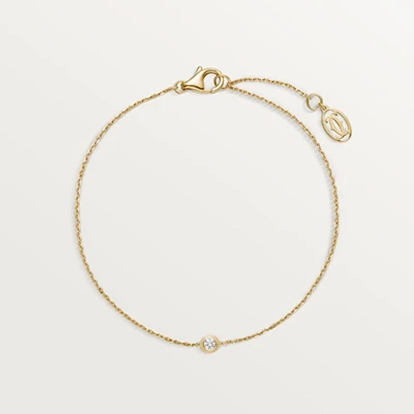 CRB6045617 - Bracelet Cartier d'Amour, XS - Or jaune, diamant - Cartier