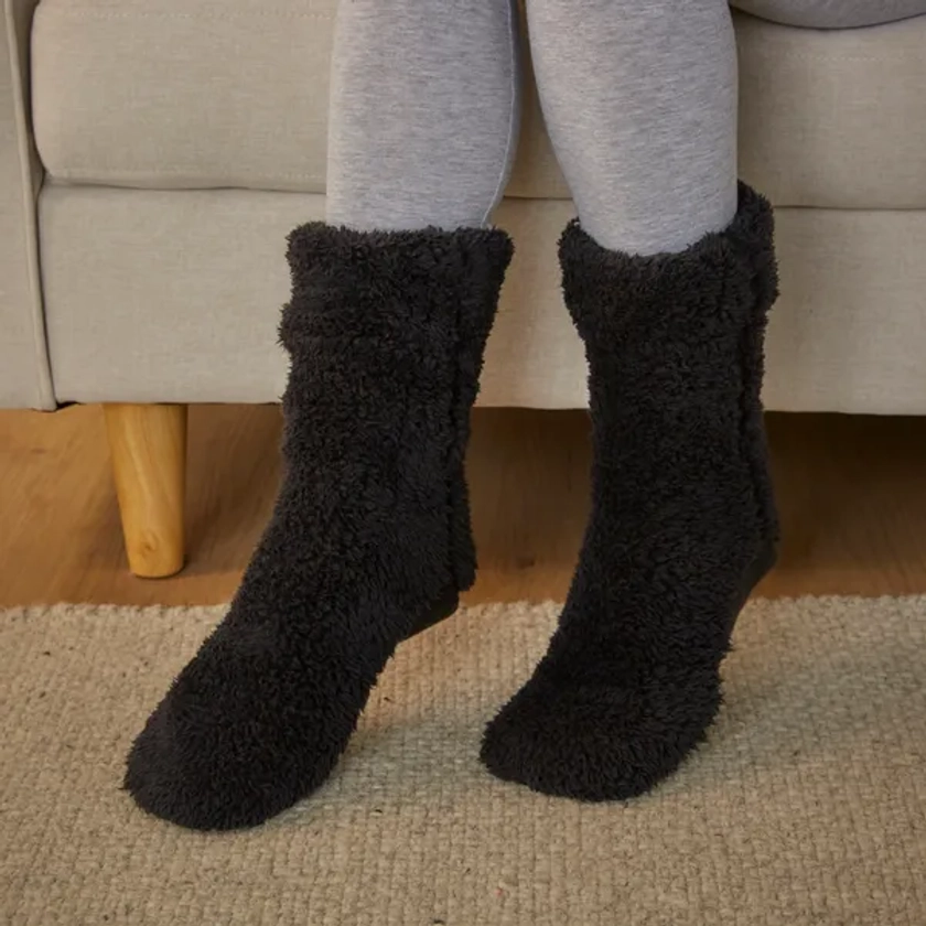 Teddy Slipper Socks