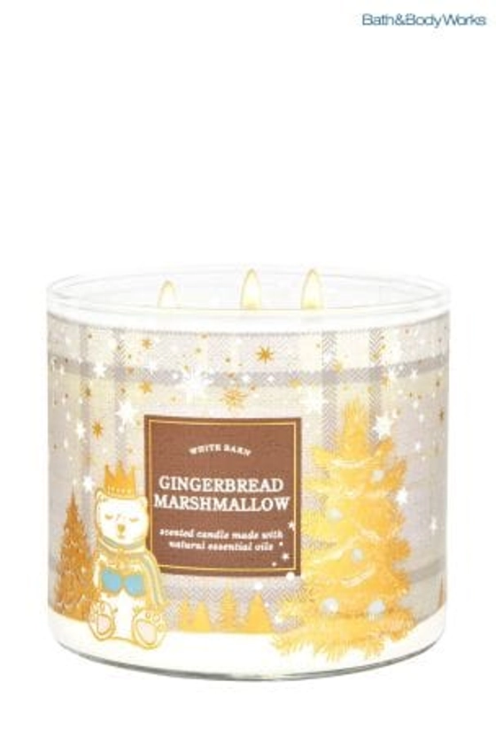 Buy Bath & Body Works Gingerbread Marshmallow 3Wick Candle 14.5 oz / 411 g from the Next UK online shop