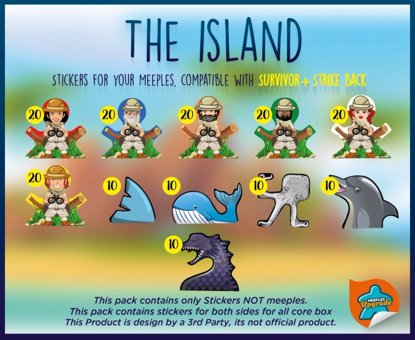 THE ISLAND Upgrade Kit (Unofficial product)