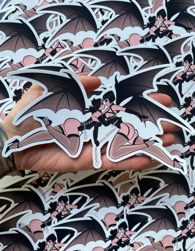 You Make Me Batty Jumbo Sticker | Bloodknotcollective