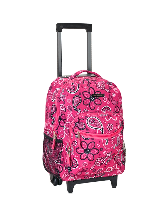 Rockland Unisex Luggage 17" Rolling Backpack R01 Banda