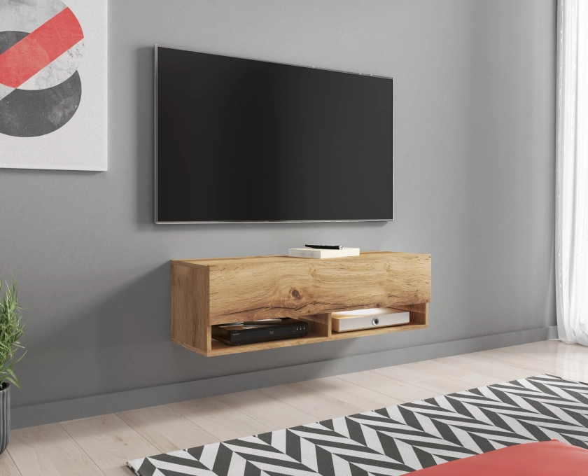 Alanson Floating TV Stand for TVs up to 78"