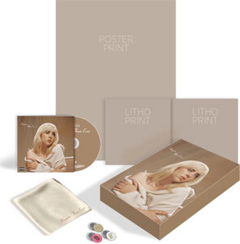 Billie Eilish Happier Than Ever (Super Deluxe Edition) (incl. Poster, 2x Art Prints, Bandana + Pin Badges) [Import] on Collectors' Choice Music