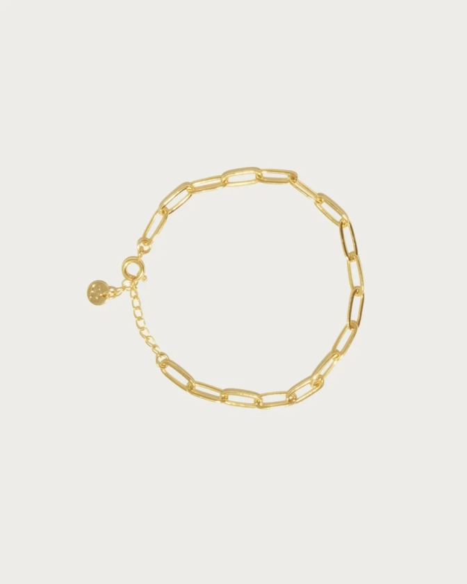 Gold Gia Chain Bracelet | En Route Jewelry | En Route Jewelry
