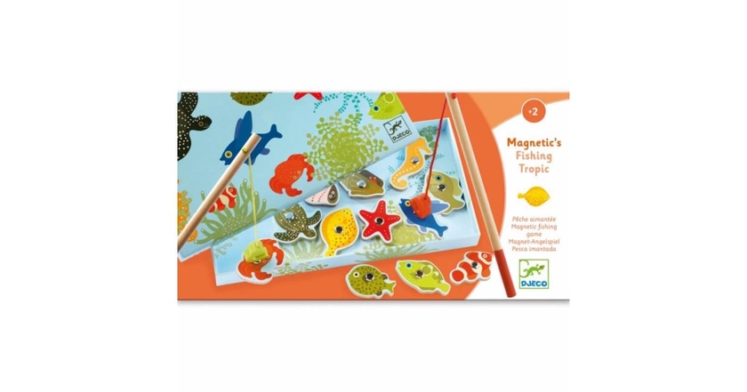 DJECO Magnetna igra Fishing Game Tropic 