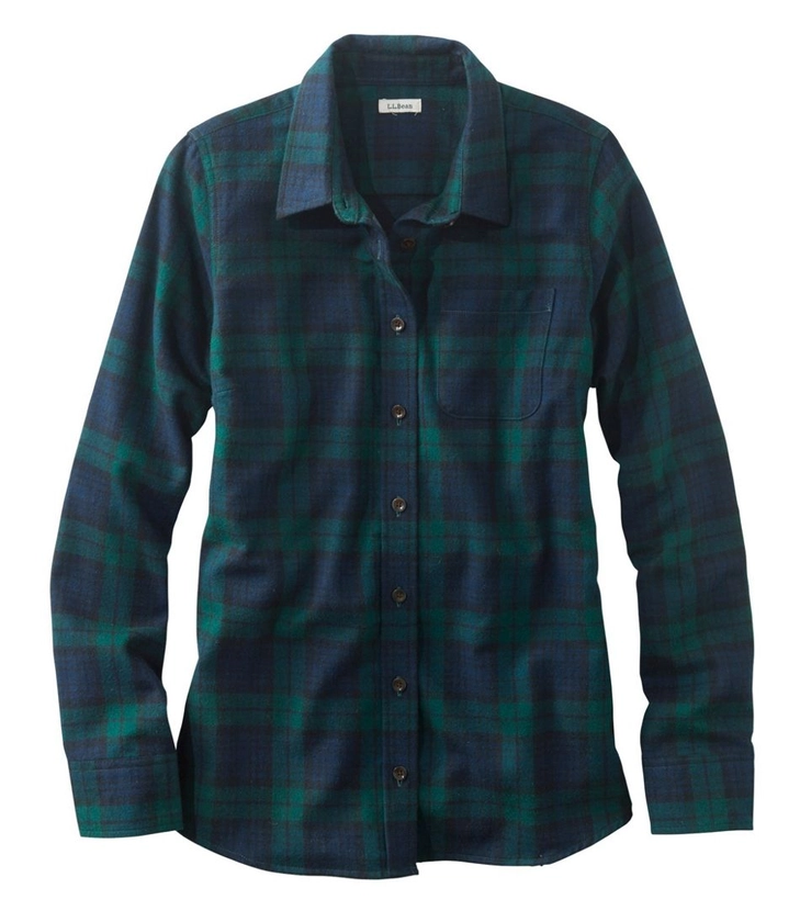 Women's Scotch Plaid Flannel Shirt, Relaxed | The Original Scotch Plaid Flannel at L.L.Bean