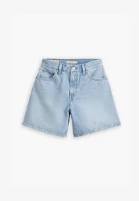 HIGH BAGGY - Short en jean - far and wide