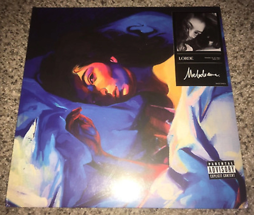 Lorde - Melodrama. 180g Blue Vinyl Record LP. Deluxe Edition. New W/Hype Sticker | eBay