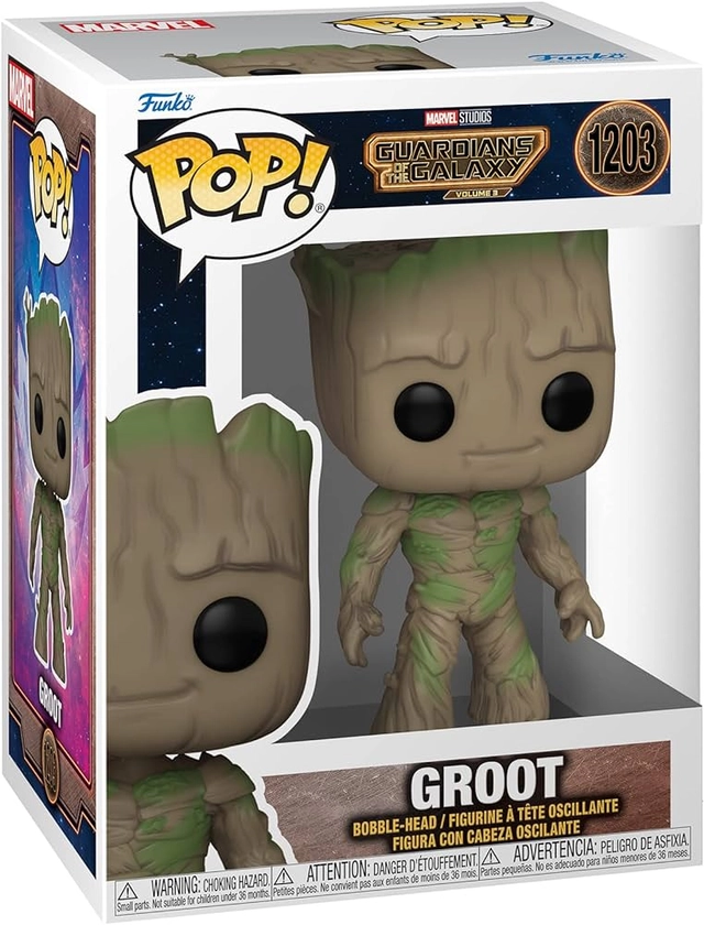 Funko POP! Vinyl: Marvel - Guardians Of the Galaxy 3 - Groot - Collectable Vinyl Figure - Gift Idea - Official Merchandise - Toys for Kids & Adults - Movies Fans - Model Figure for Collectors : Amazon.co.uk: Toys & Games