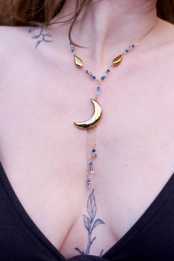 Moondrop necklace