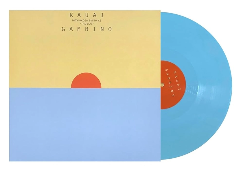 Amazon.com: Childish Gambino with Jaden Smith KAUAI Exclusive Light Blue: CDs & Vinyl