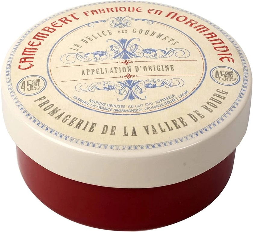 Artesà Gourmet Cheese Ceramic Camembert Cheese Baker, 12 cm (4.75 Inch)