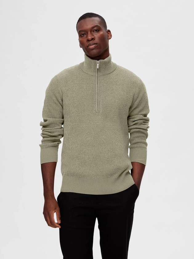 HALF ZIP PULLOVER