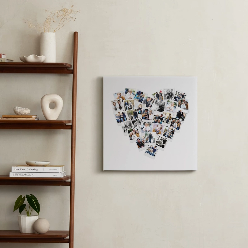 "Heart Snapshot Mix® Photo Art" - Custom Photo Art by Minted.