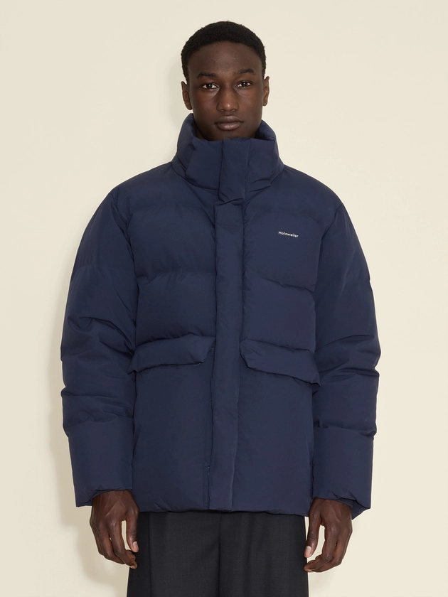 Dovre Down Jacket Dk. Navy - Holzweiler