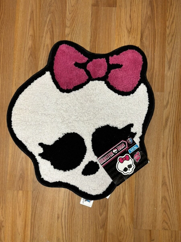 Monster High Bath Rug 22 X 24 inch's Skull NWT