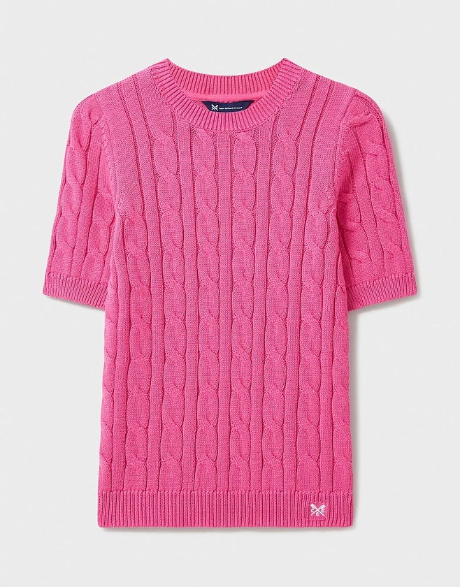 Summer Cable Knit T-Shirt