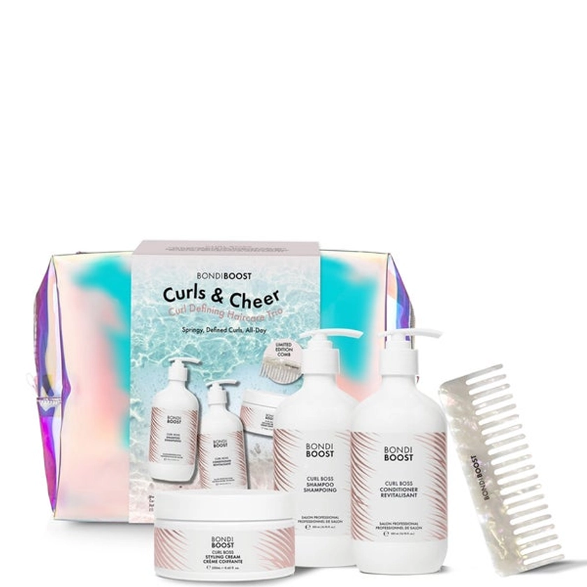 BondiBoost Curls & Cheer Curl Defining Haircare Trio (Worth $135.00)