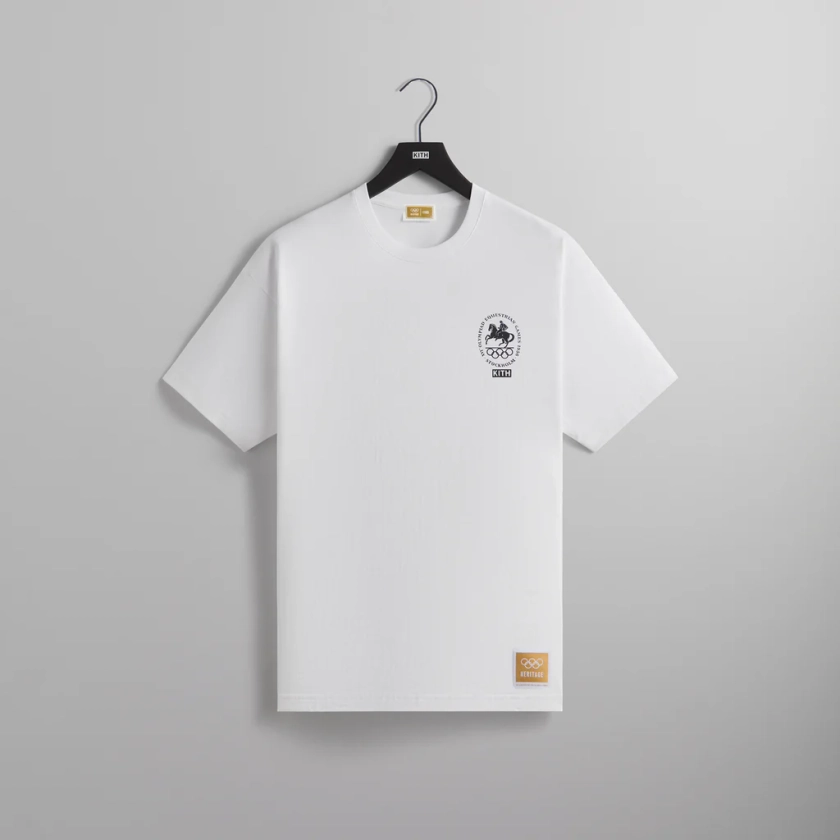 Kith for Olympics Heritage Stockholm 1956 Vintage Tee - White