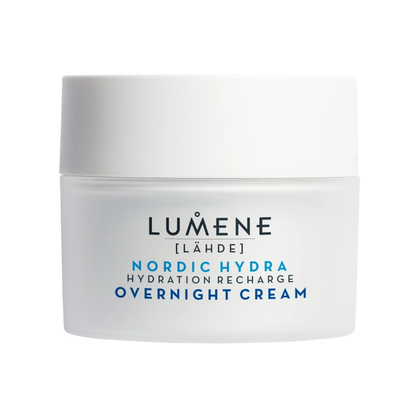 Nordic Hydra Hydration Recharge Overnight Cream 50 ml - Lumene - KICKS