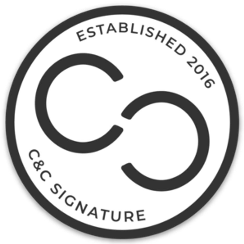 C&C Signature Logo Sticker