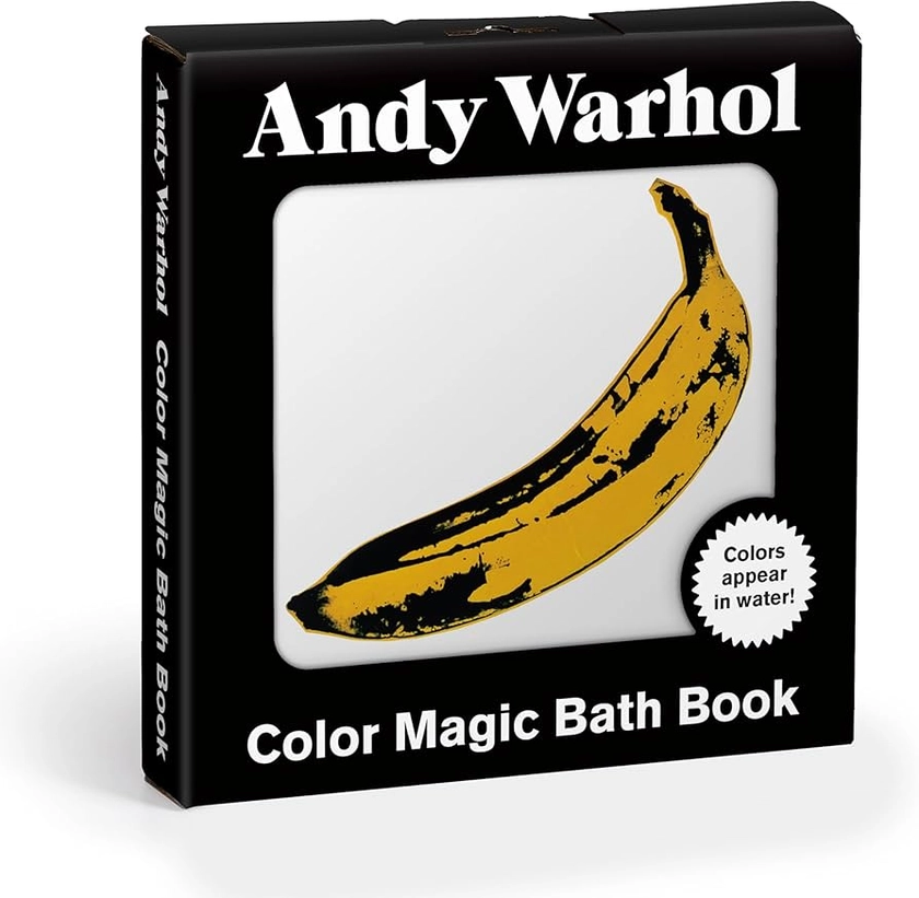 Andy Warhol Color Magic Bath Book