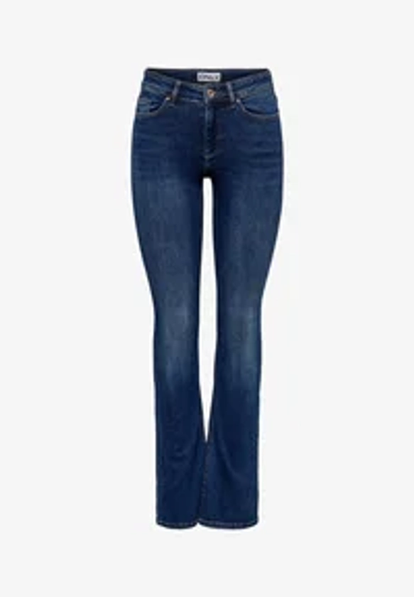 ONLBLUSH - Jean bootcut - dark blue denim