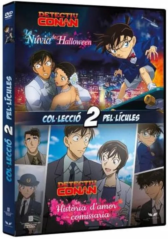 Pack Detectiu Conan: La Novia de Halloween + Historias de amor en la comisaria (Ed. Catalana) - Detective Conan [DVD]: Amazon.es: Shunsuke Ishikawa, Susumu Mitsunaka, Animacion: Películas y TV