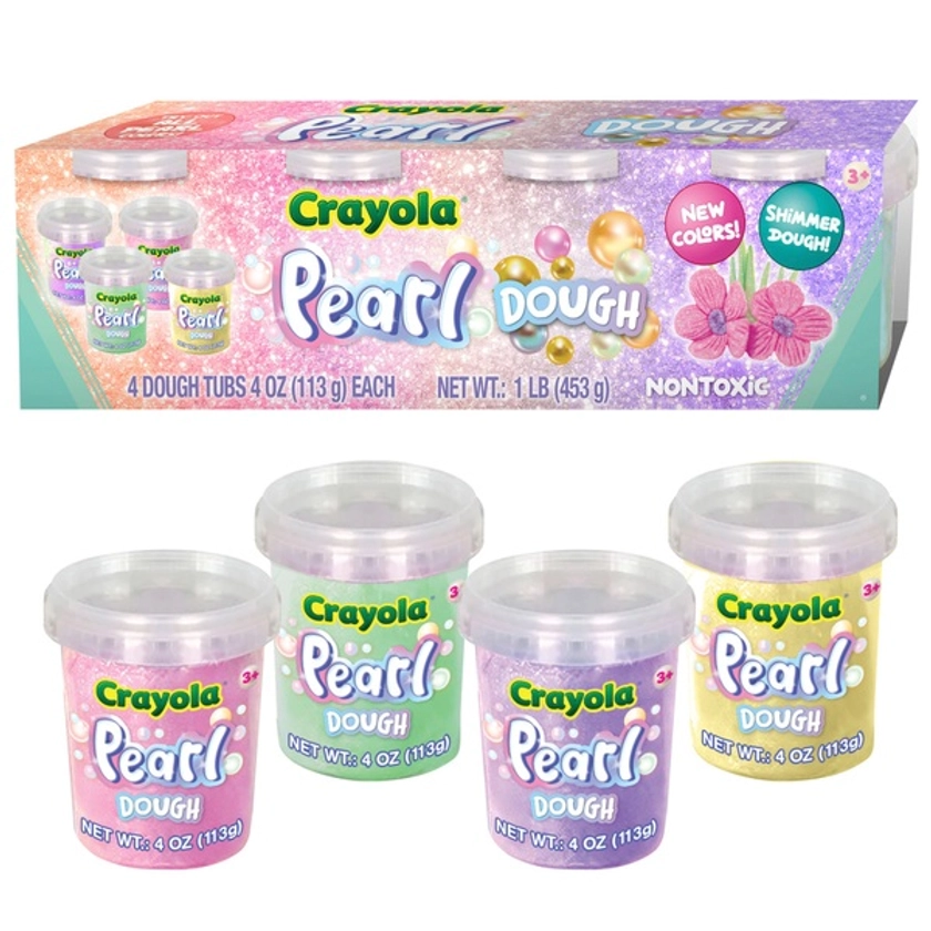 Crayola Pearl Dough 4 Pack | Smyths Toys UK