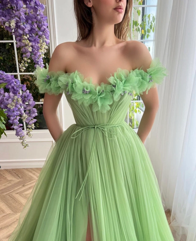 Willow Breeze Tulle Gown
