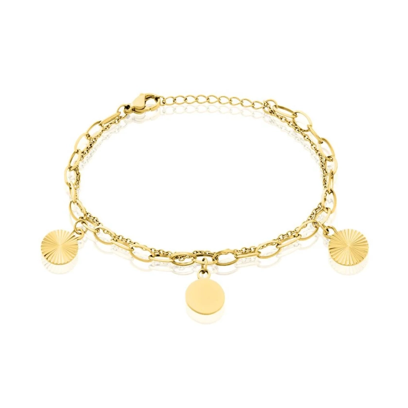 Bracelet Gili Acier Jaune