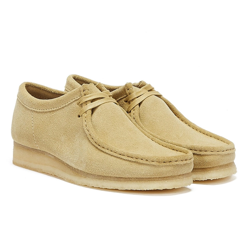 Clarks Originals Wallabee Mens Maple Shoes – Tower London.FR