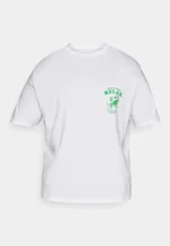 YOURTURN UNISEX - T-shirt imprimé - white/blanc - ZALANDO.BE