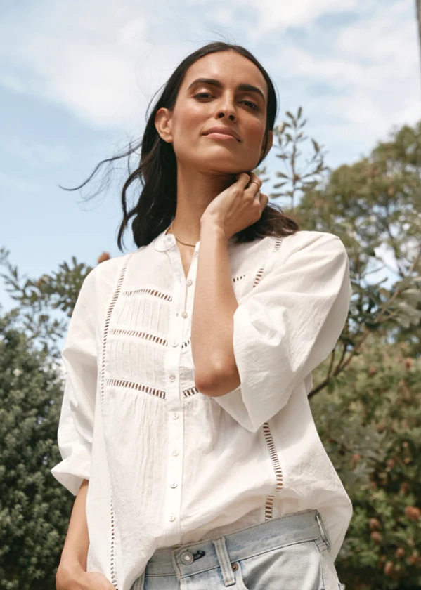 PALOMA SHIRT - WHITE