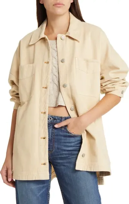 Free People Madison City Twill Jacket | Nordstrom